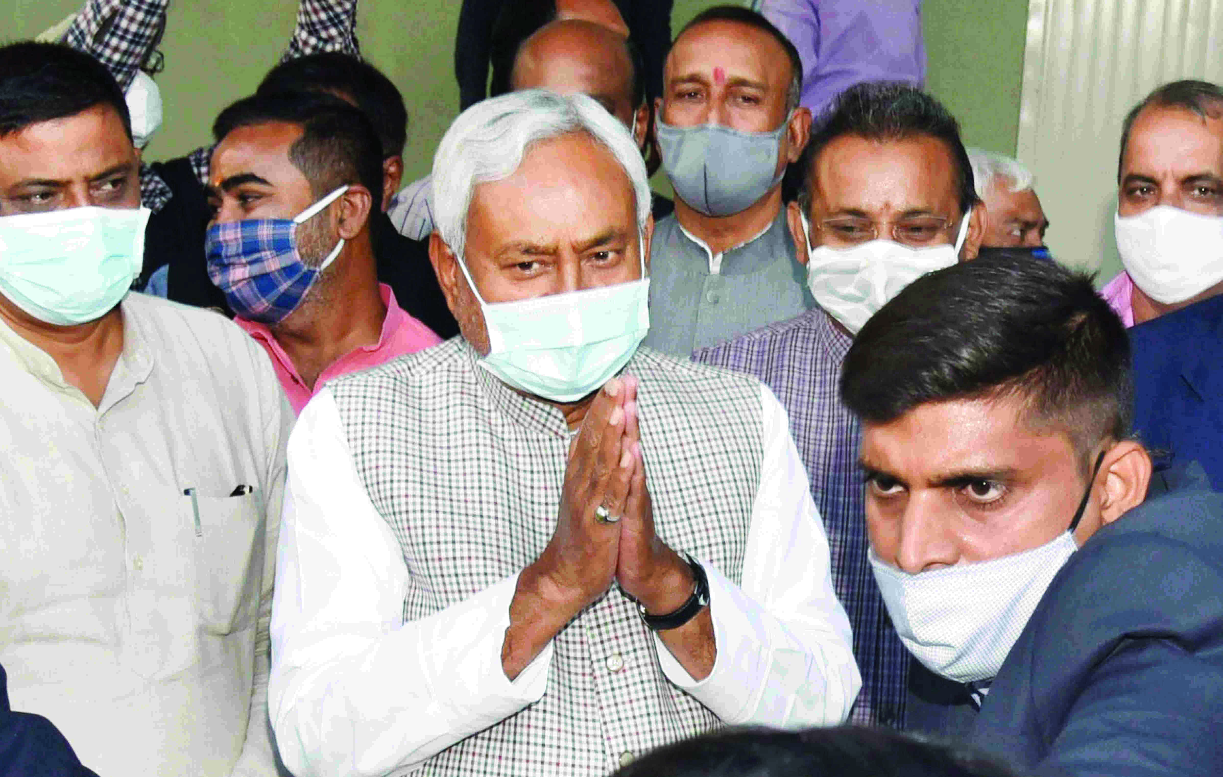 Bihar Cabinet portfolios: Nitish keeps Home, deputy Tarkishore gets Finance