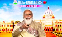 India, Bangladesh ink 7 pacts; restore cross-border rail link