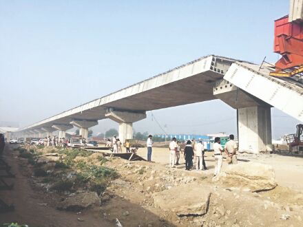 Dwarka E-Way flyover collapse: String of mishaps ignored; residents raised alarm