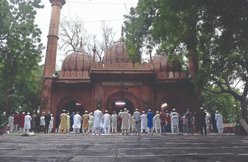 People celebrate Eid-ul-Adha, offer namaz at homes People celebrate Eid-ul-Adha, offer namaz at homes