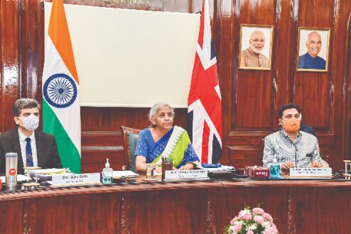 India, UK agree to boost investment at 11th EFD