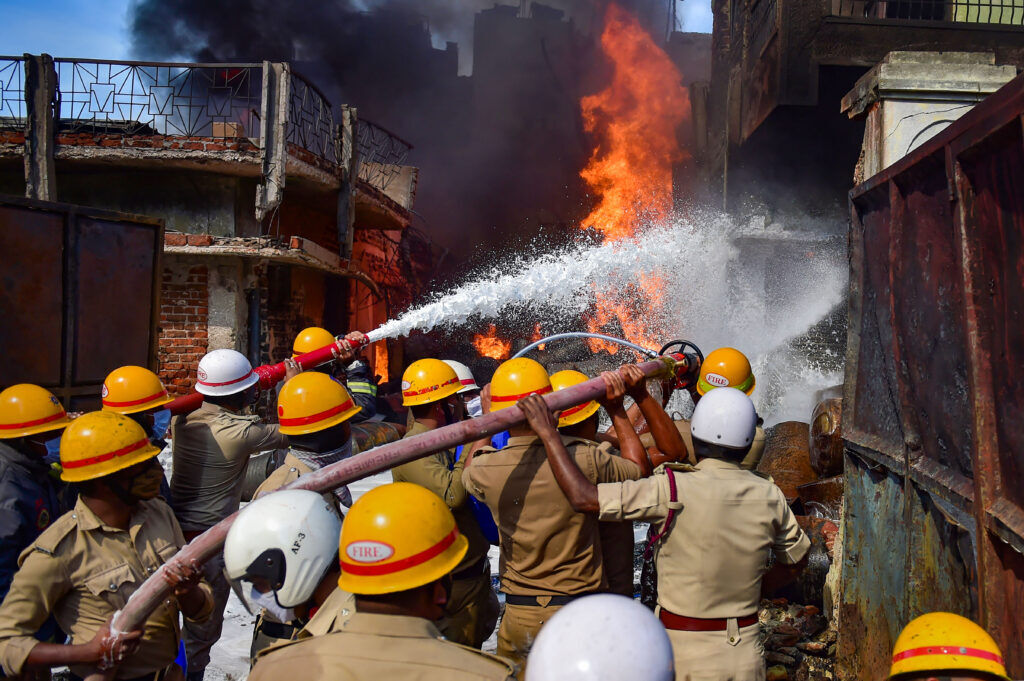 Major fire breaks out at factory in Delhis Narela; no casualty