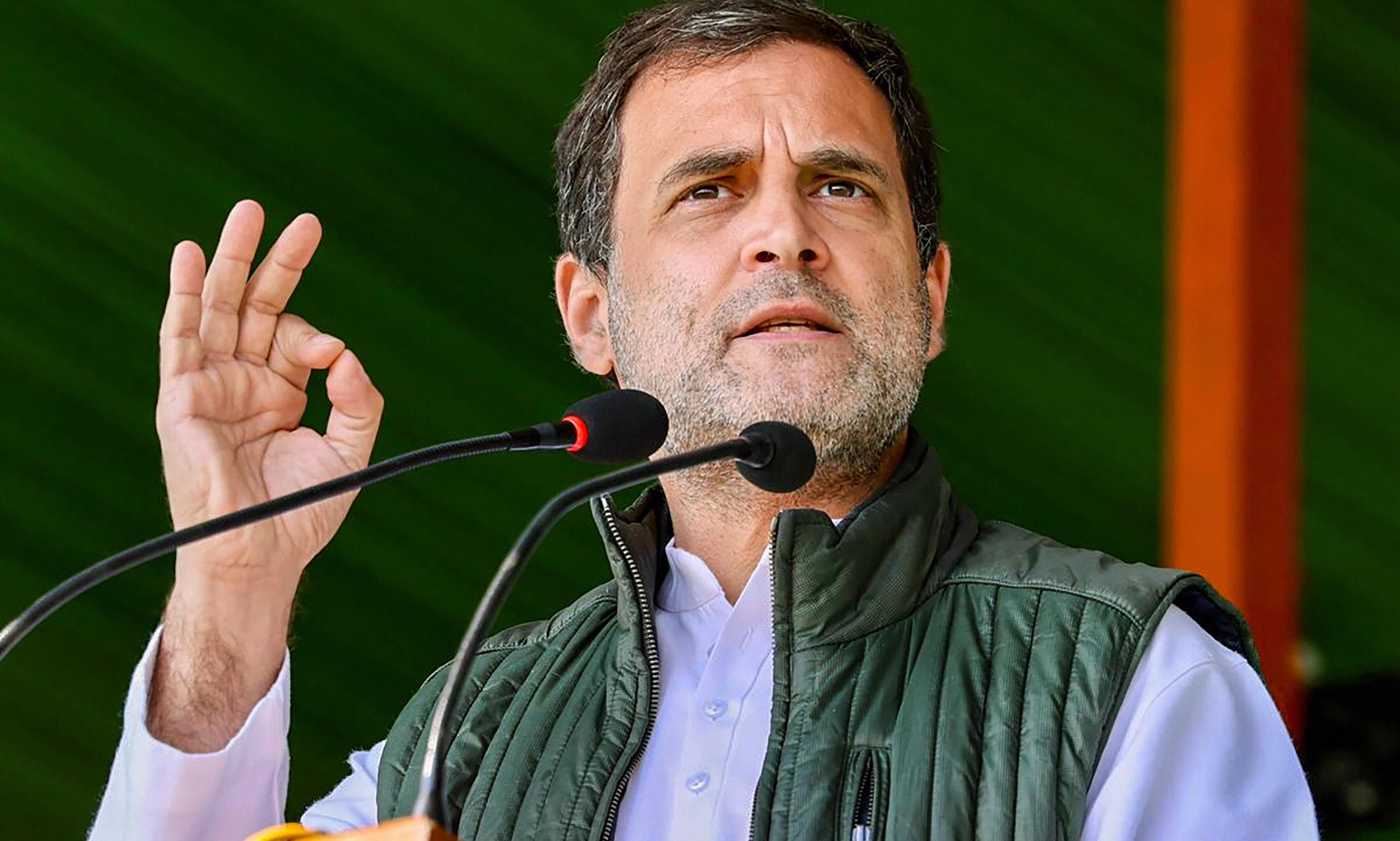 Congress will protect Manipurs history, culture, language: Rahul Gandhi