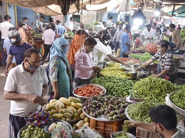 Retail inflation shoots up to 6.95 pc in March