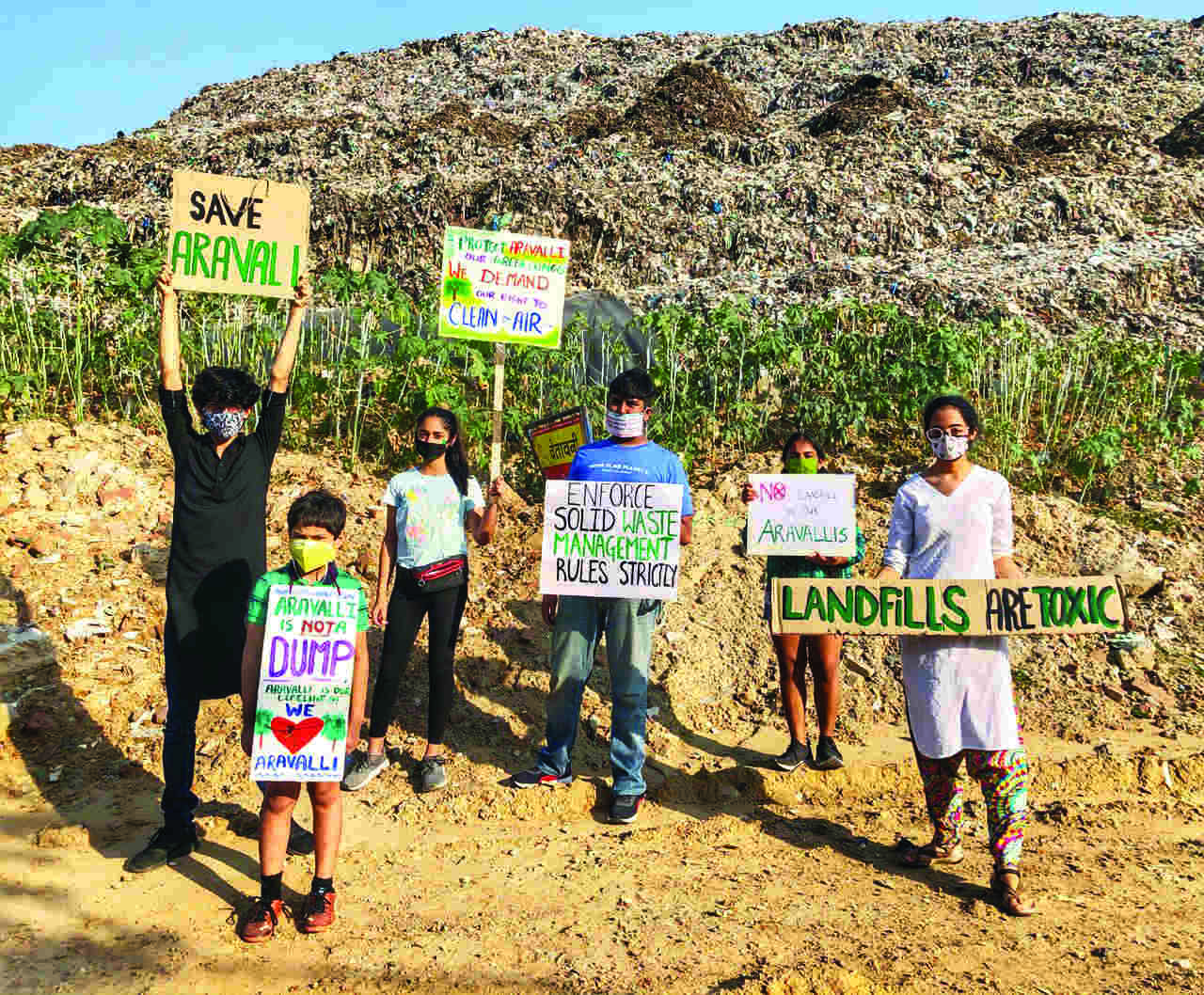 Ggm: Bandhwari landfill may catch   fire due to high methane emissions