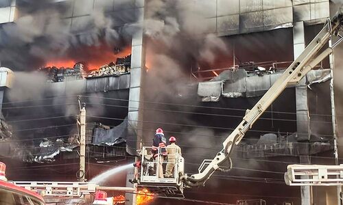 At least 27 dead in commercial building blaze in West Delhi At least 27 dead in commercial building blaze in West Delhi