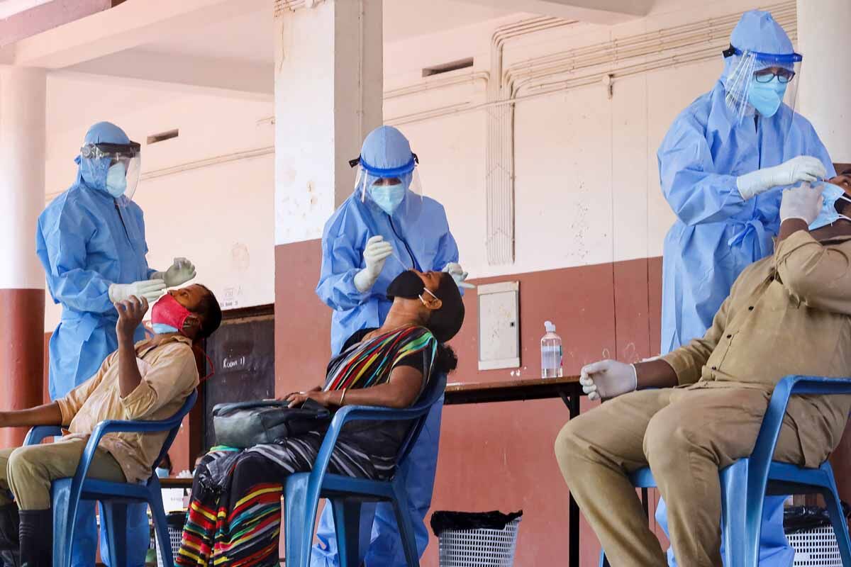 India records 7,000 Covid cases after 99 days