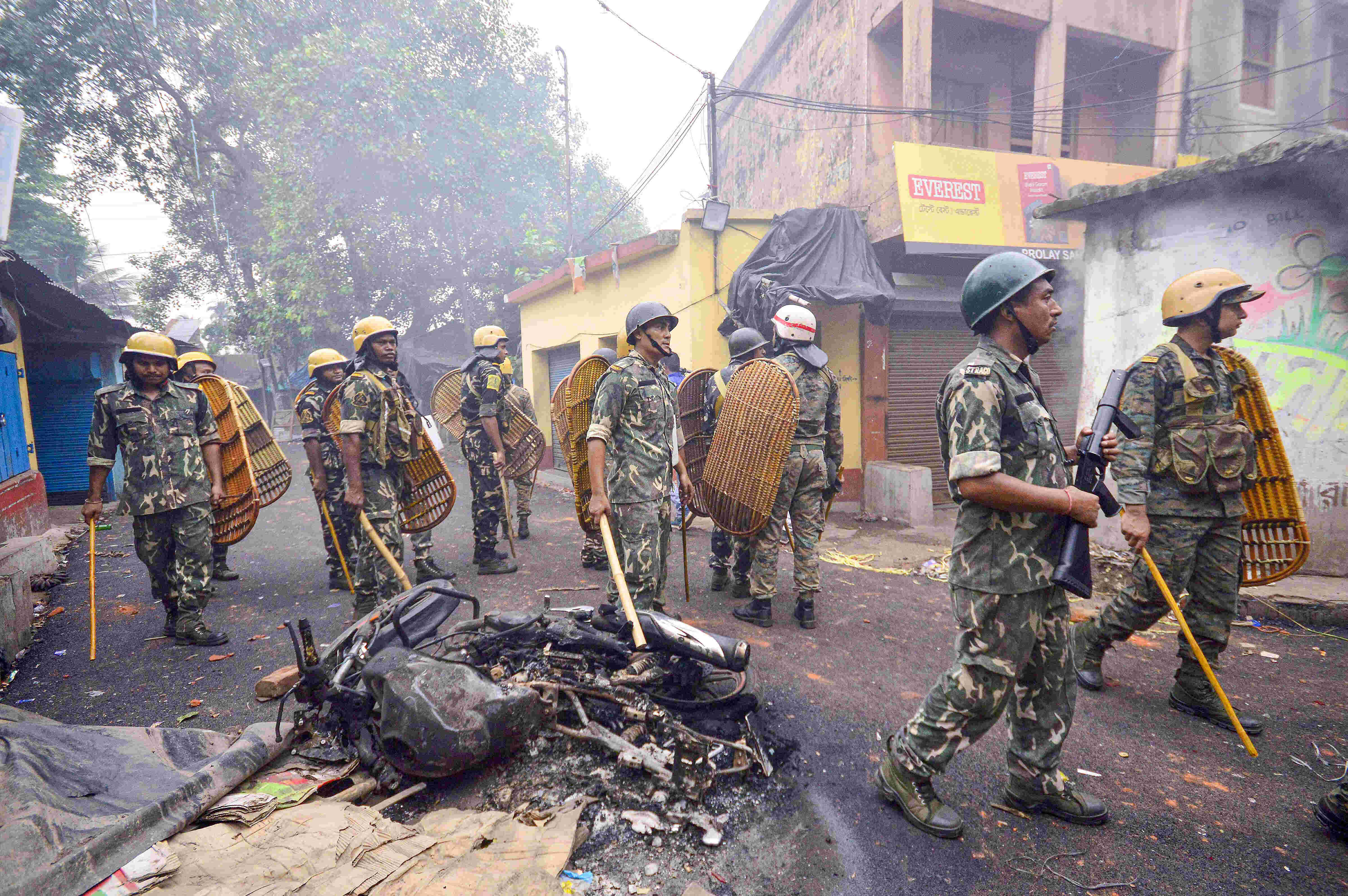 Over 200 arrested, situation in violence-hit districts of Bengal under control: DGP