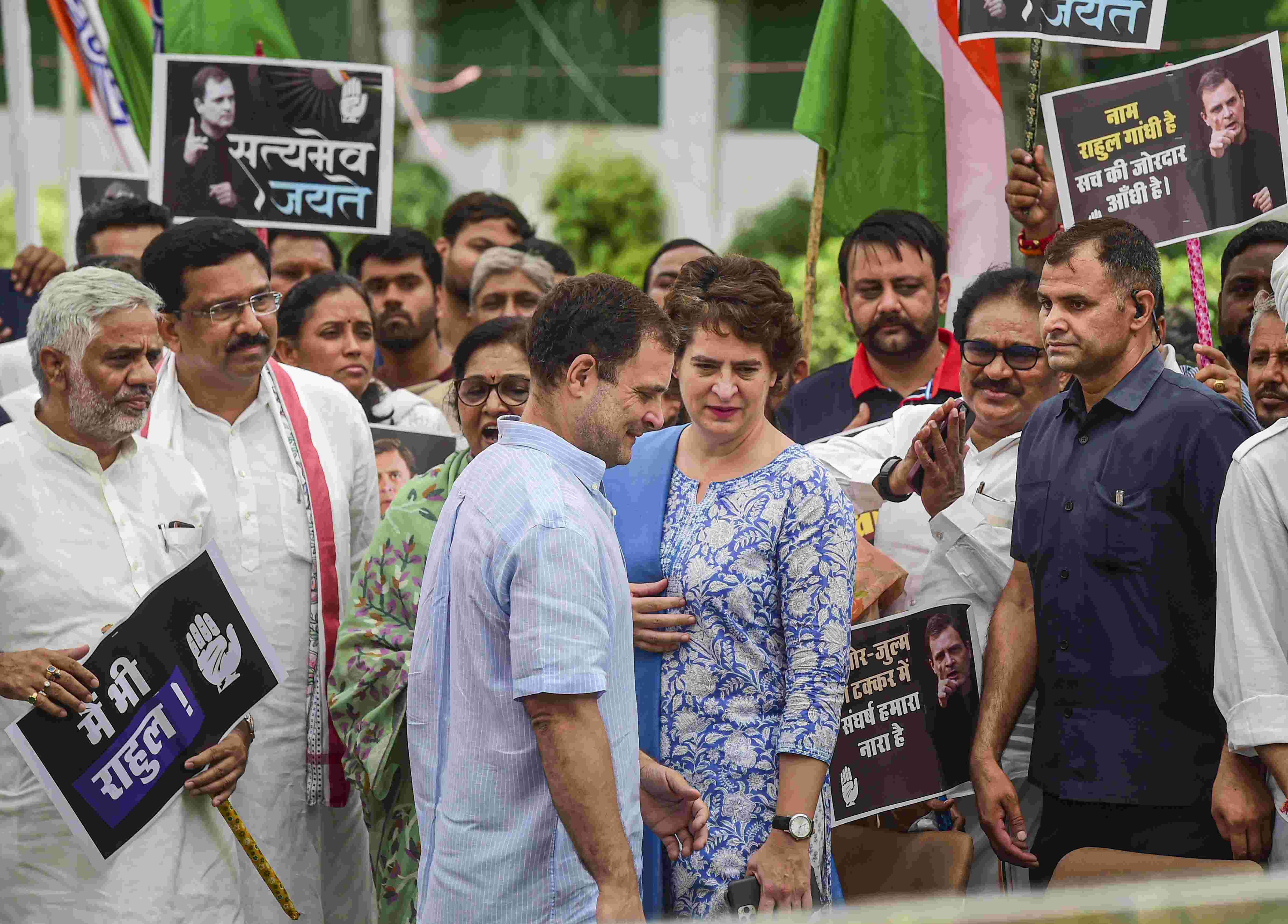 Rahul questioned for 2nd day in National Herald money-laundering case; leaves ED office after 4 hrs