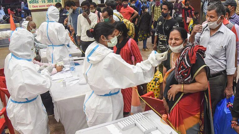 India adds 12,249 coronavirus infections, 13 deaths; active cases up by over 2300