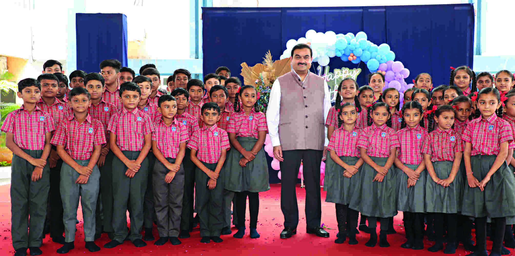 Adani family commits donation of `60,000 cr for social causes