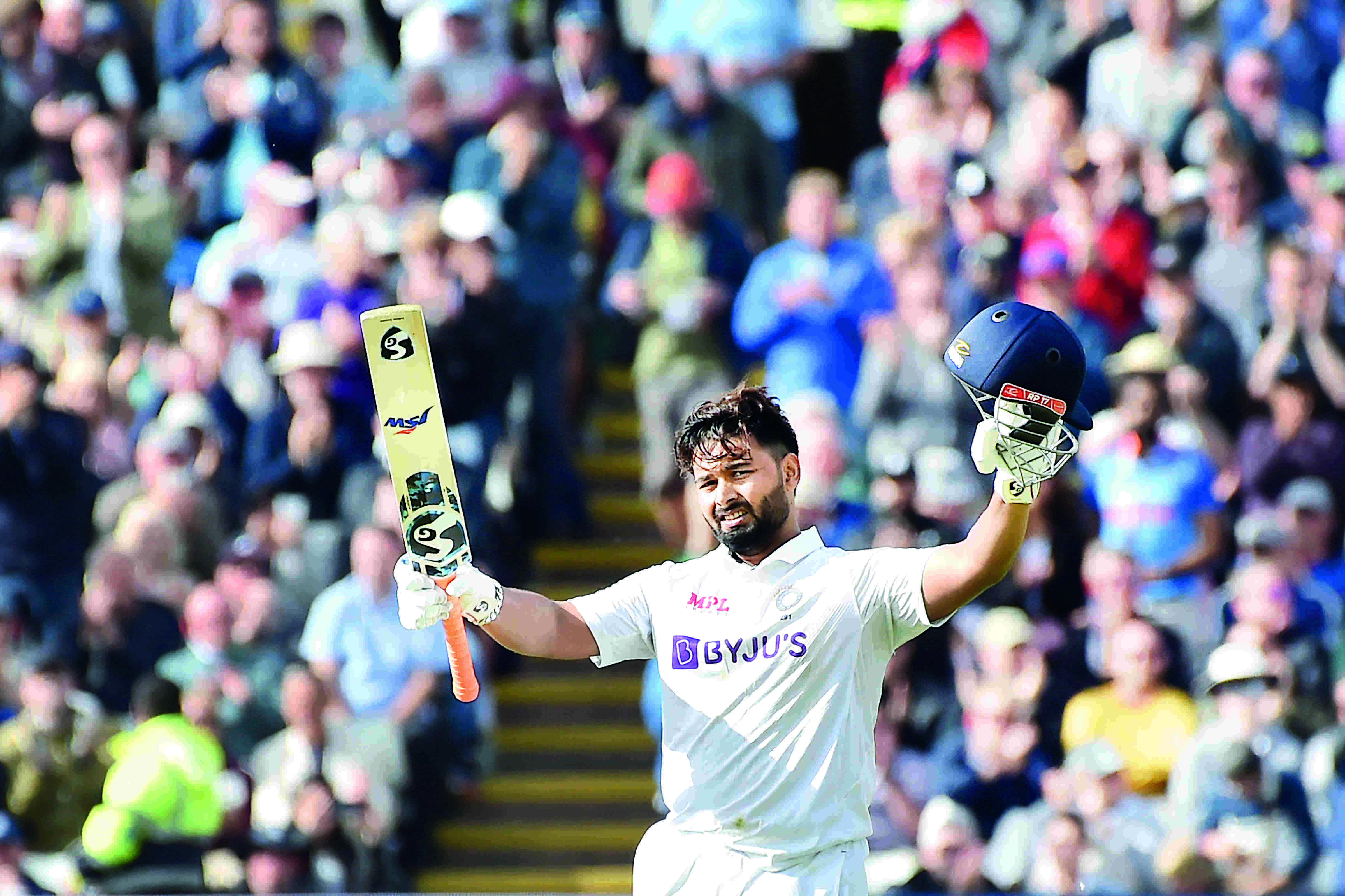 Phenomenal Pant plots Indias fight back with game-changing ton on Day 1