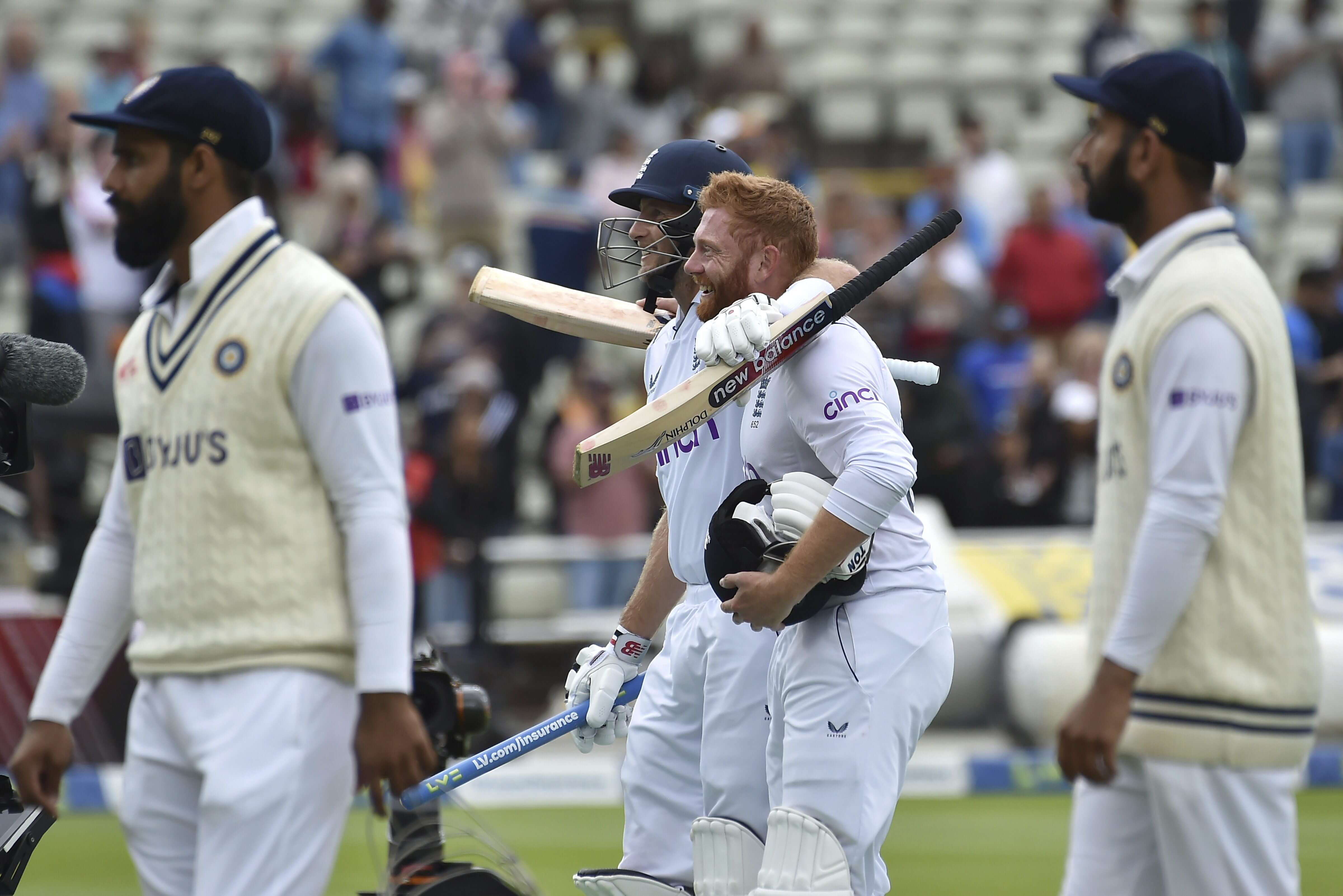 Root, Bairstow script Englands sensational win against India in 5th Test