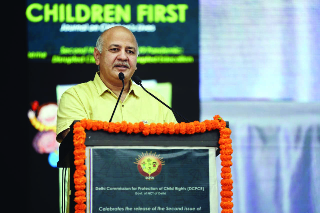 Sisodia emphasises on need to instill confidence in children