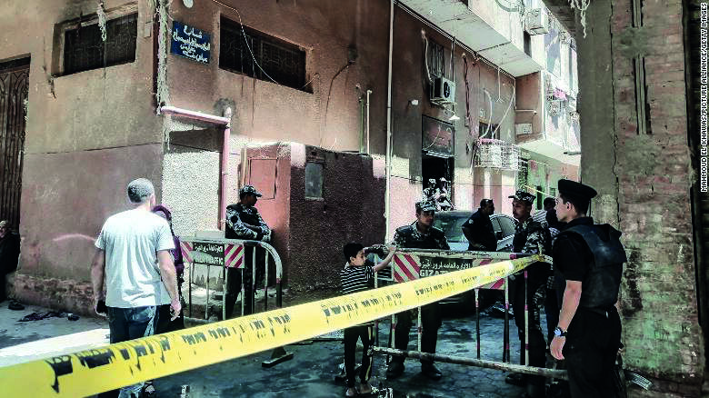 Fire at Coptic church in Cairo kills 41, injures 14: Officials