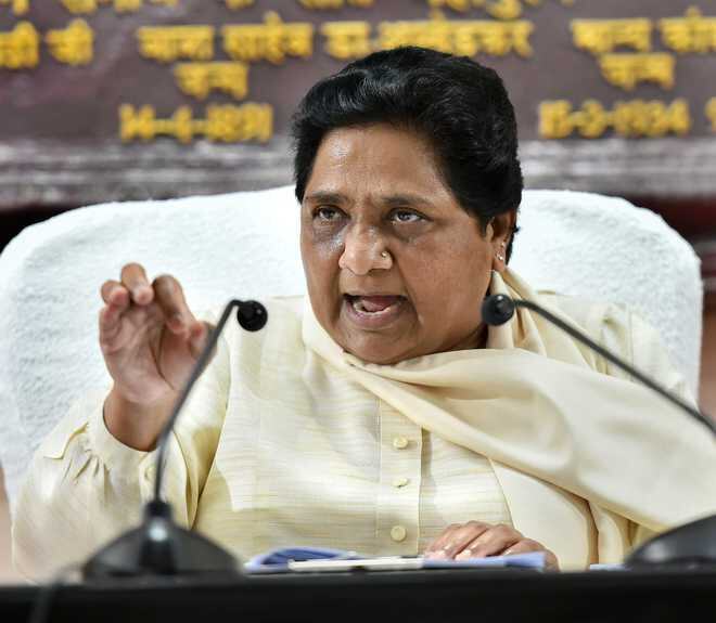 BSP-BJP alliance not possible, ideologies opposite: Mayawati BSP-BJP alliance not possible, ideologies opposite: Mayawati
