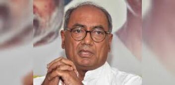 On day of bypolls, Digvijaya Singh questions use of EVMs