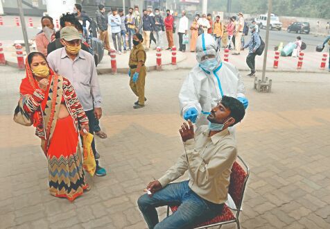 Harsh Vardhan presses for mandatory retesting of RAT -ves Harsh Vardhan presses for mandatory retesting of RAT -ves