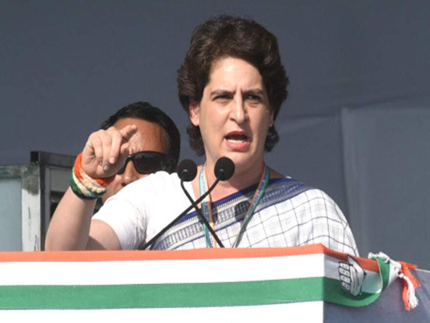 Priyanka raises issue of irregularities in power billing in UP; demands halving of rates for farmers Priyanka raises issue of irregularities in power billing in UP; demands halving of rates for farmers