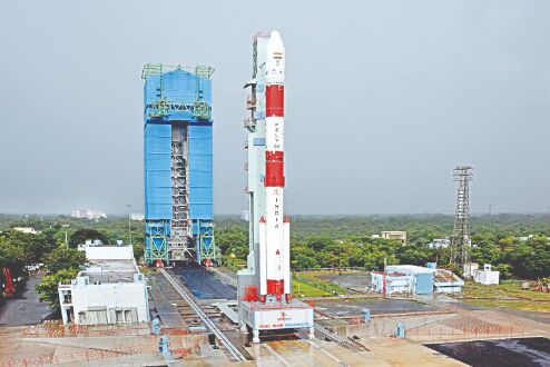 Countdown begins for launch of earth observation satellite EOS-01 Countdown begins for launch of earth observation satellite EOS-01