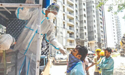 Active cases up by more than 88% since onset of third wave Active cases up by more than 88% since onset of third wave