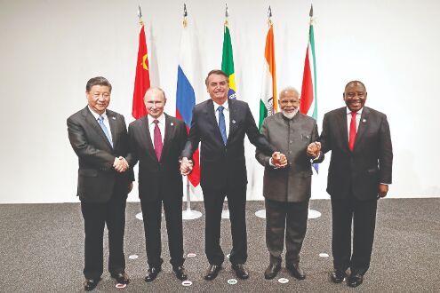 India supports expansion of New Development Bank membership at BRICS meet India supports expansion of New Development Bank membership at BRICS meet