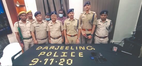 Darjeeling police recover 21 kg of illegal gold, 3 arrested