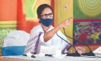 Mamata pays tribute to victims of political violence, TMC holds rally at Nandigram Mamata pays tribute to victims of political violence, TMC holds rally at Nandigram