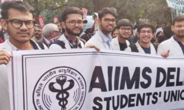 AIIMS Students Association supports medical students protesting fee-hike in Haryana