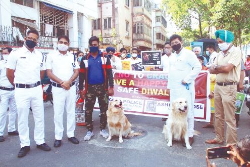 Rally to spread awareness on adverse effects of bursting firecrackers held Rally to spread awareness on adverse effects of bursting firecrackers held