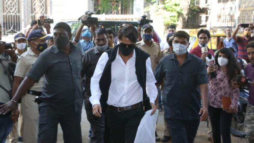 Actor Arjun Rampal reaches NCB office for questioning