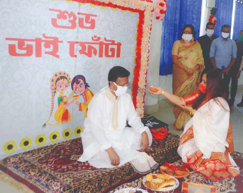 Chief Minister wishes all on Bhaiphonta; ministers enjoy day out with sisters