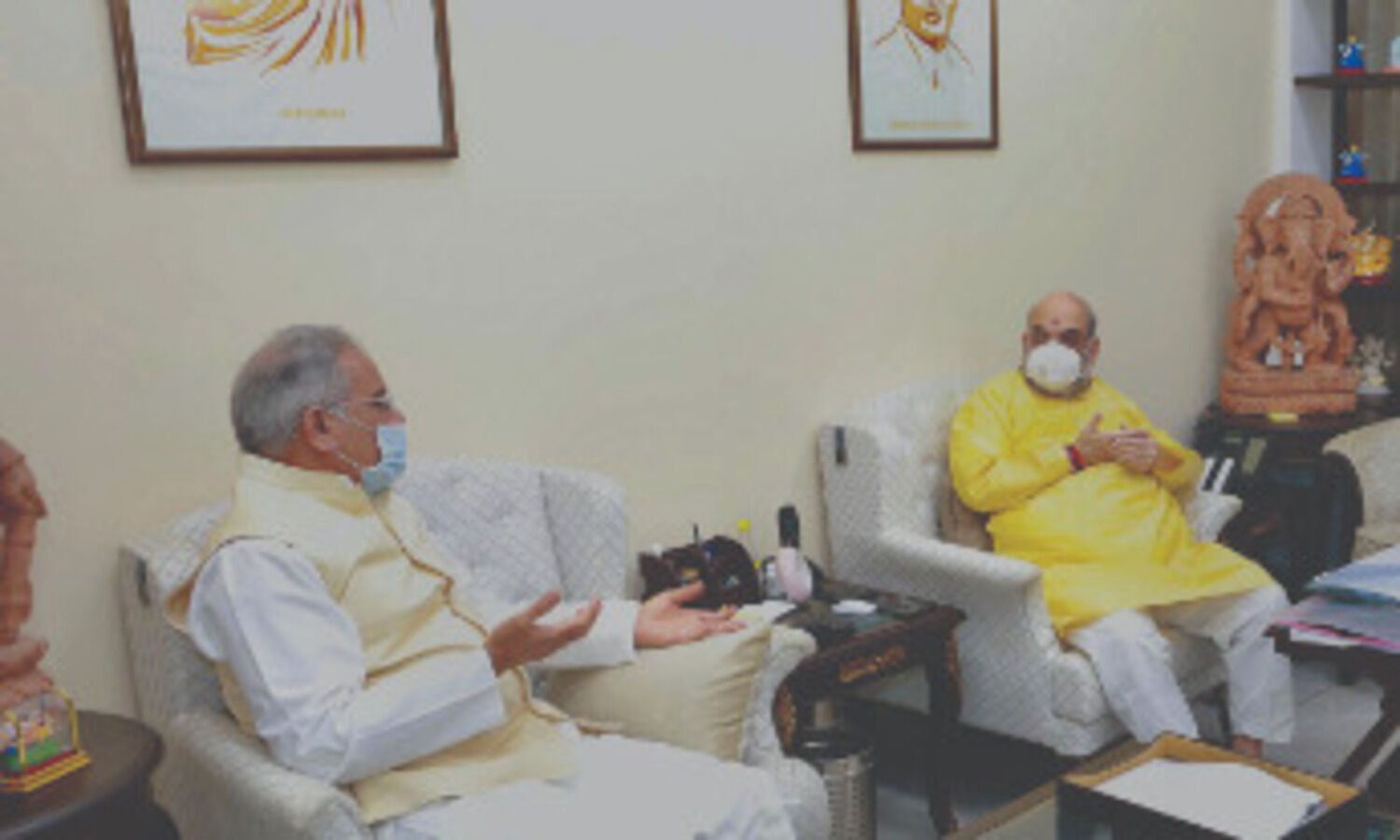 Chhgarh CM urges HM Shah to increase job opportunities in Bastar to end Naxal problem