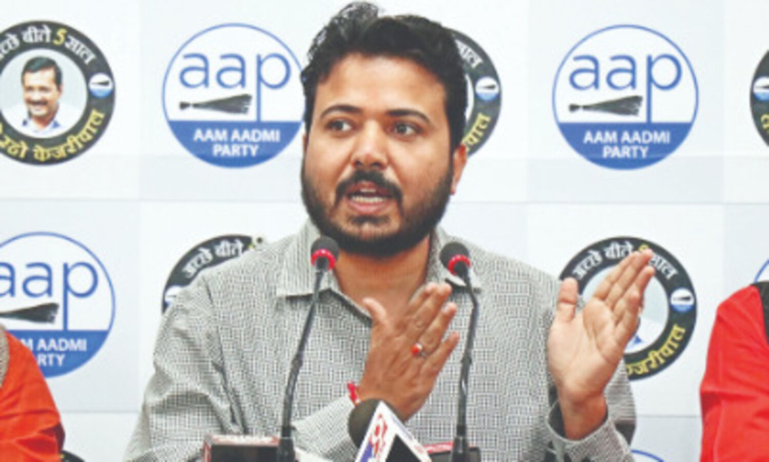 Delhi BJP protests Chhath ban, AAPs Dugesh Pathak hits back