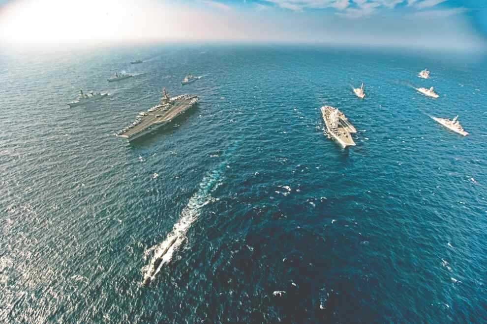 2nd phase of Malabar exercise begins in northern Arabian Sea