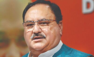 Nadda holds maiden meeting with new team of BJP state in-charges