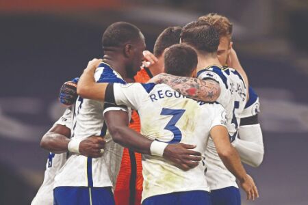 Tottenham top after beating Man City, Villa fade in English Premier League Tottenham top after beating Man City, Villa fade in English Premier League