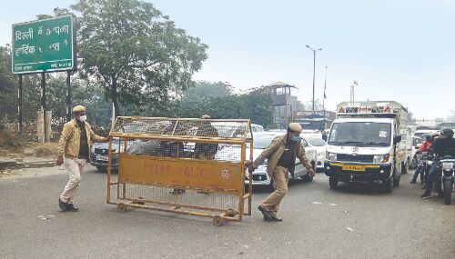 Ahead of Chalo Dilli, Delhi Police brace to block massive protests Ahead of Chalo Dilli, Delhi Police brace to block massive protests