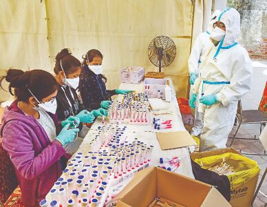 Have enough infra to vaccinate citys entire population in few weeks: Jain Have enough infra to vaccinate citys entire population in few weeks: Jain