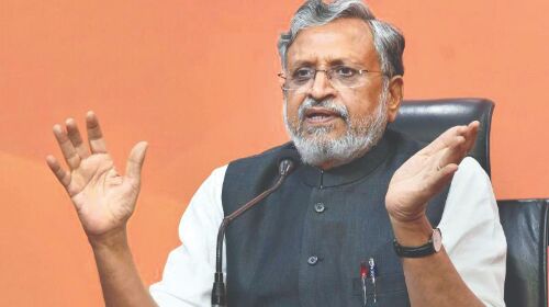 BJP names ex-Bihar Dy CM Sushil Modi its candidate for RS bypoll BJP names ex-Bihar Dy CM Sushil Modi its candidate for RS bypoll