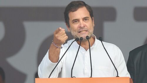 Rahul: No govt in world can stop farmers fighting battle of truth Rahul: No govt in world can stop farmers fighting battle of truth