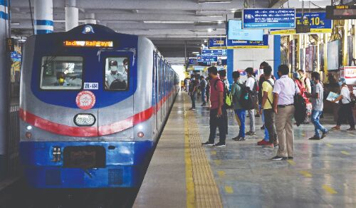 Metro to run less trains today Metro to run less trains today