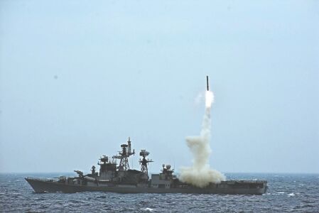 Indian Navy successfully test-fires naval version of BrahMos missile Indian Navy successfully test-fires naval version of BrahMos missile