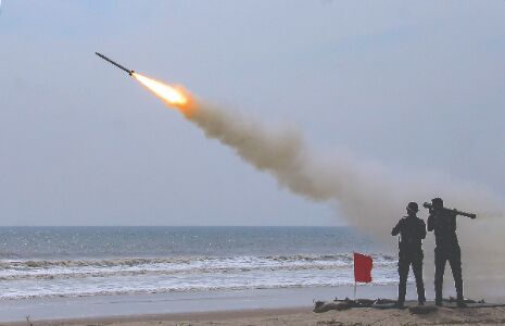 IAF carries out firing of Akash and Igla missiles in Suryalanka IAF carries out firing of Akash and Igla missiles in Suryalanka