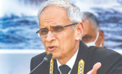 Navy is in coordination with Army and Air Force to combat Chinese intervention: Admiral Karambir Singh