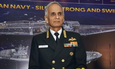 Navy alive to various threats in maritime domain: Admiral Karambir Singh Navy alive to various threats in maritime domain: Admiral Karambir Singh