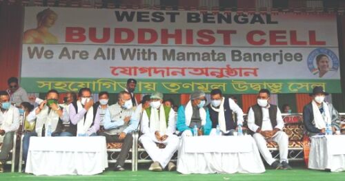 Buddhist Cell pledges support to TMC