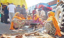 Women farmers from Nuh march down to join protest