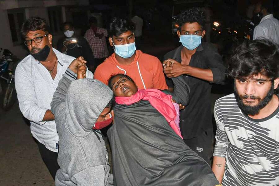 Mysterious disease kills one, 290 fall ill in Andhra Pradesh Mysterious disease kills one, 290 fall ill in Andhra Pradesh