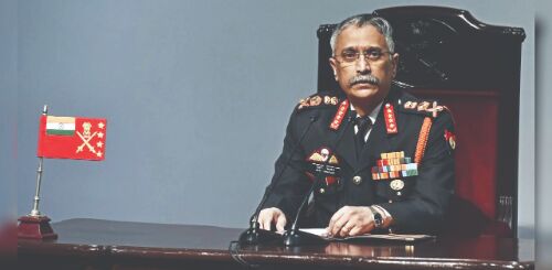 Army Chief General M M Naravane leaves for UAE, Saudi Arabia Army Chief General M M Naravane leaves for UAE, Saudi Arabia